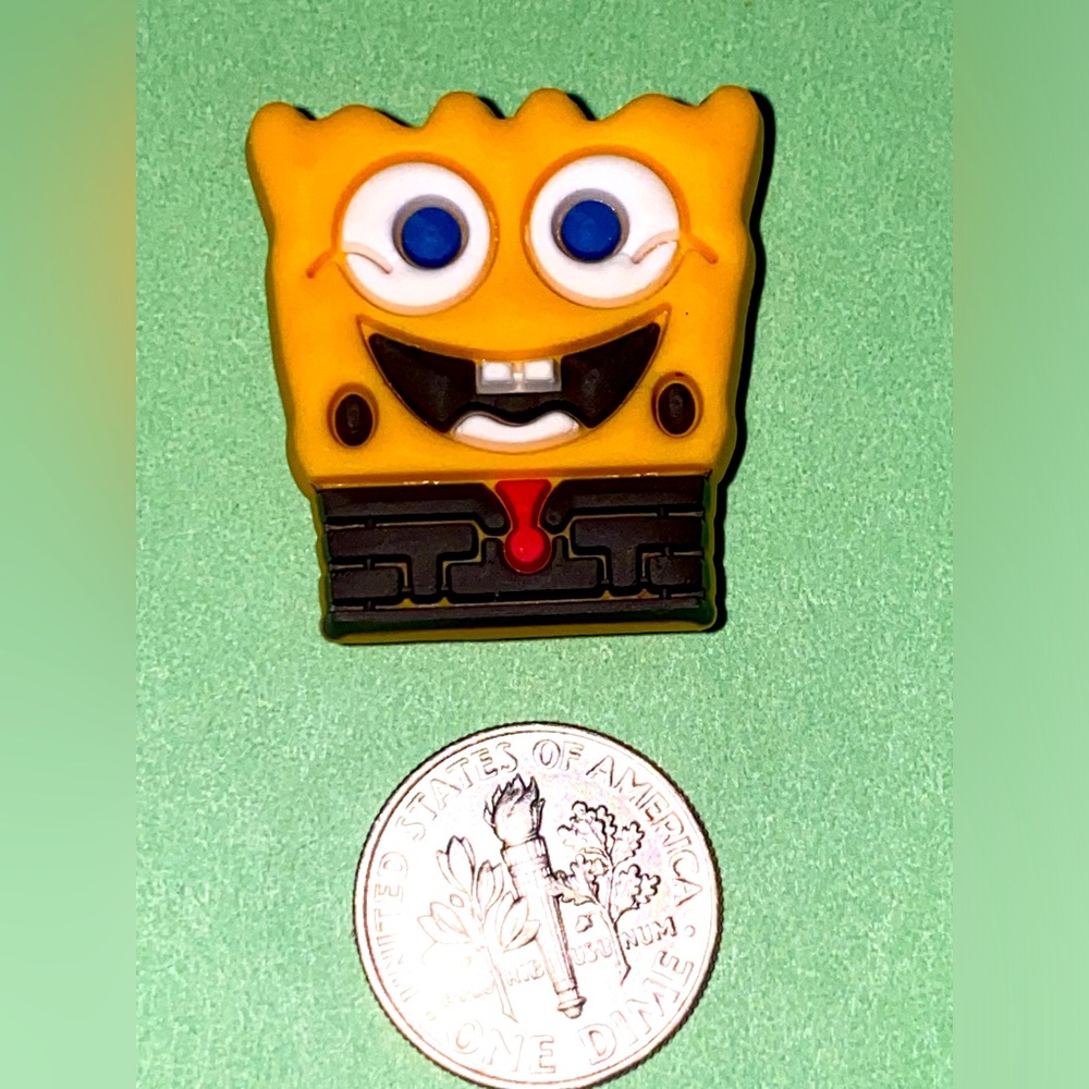 (10 for $15) SpongeBob SquarePants Cartoon Crocs Shoe Charms